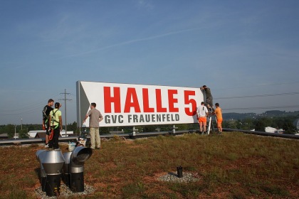 Halle 5 Beschriftung 2013
