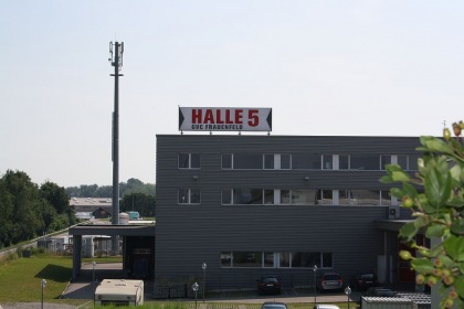 Halle 5 Beschriftung 2013