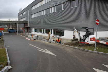 Neuer Eingangsbereich 2012