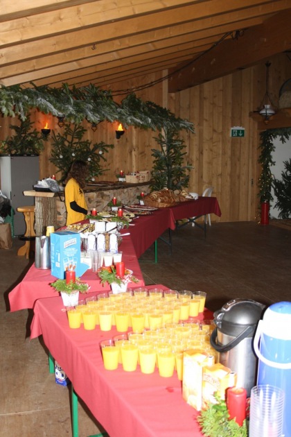 Weihnachtsbrunch 2011